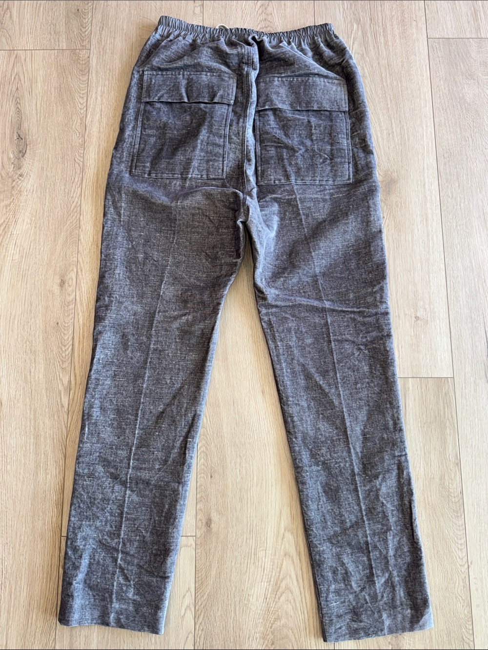 Rick Owens Gray Blue Pants - Picture 4 of 4